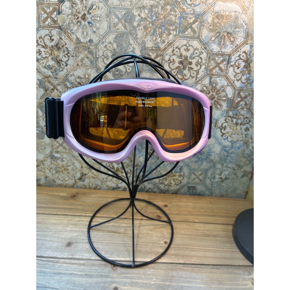 Uvex Snowfire II Supravision Anti-Fog Ski Goggles Womens OS Purple Excellent